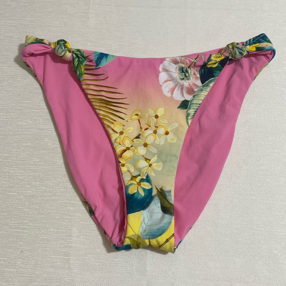 PILYQ Women's OSS Reversible Knot Bikini Bottom Size S